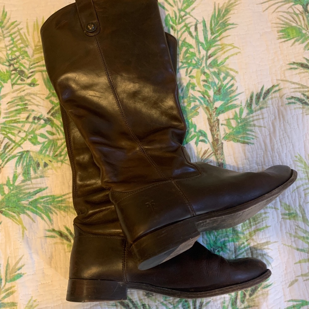 Frye Phillip Harness Tall Boot (Wide Calf)